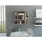 Tuhome Milan Medicine Cabinet, Six External Shelves Mirror, Three Internal Shelves, Light Gray GLZ5592 - alternate 2